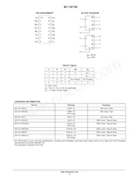 MC14015BFELG Datenblatt Seite 2