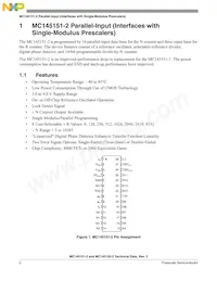 MC145152DW2R2 Datasheet Pagina 2