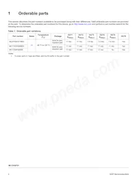 MC17XSF400EKR2 Datasheet Page 2