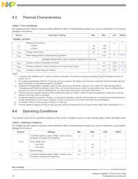 MC17XSF500BEK Datasheet Pagina 10
