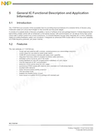 MC17XSF500BEK Datasheet Pagina 12