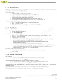 MC17XSF500BEK Datasheet Pagina 15