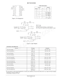 MC74HC4538AFG Datasheet Pagina 2