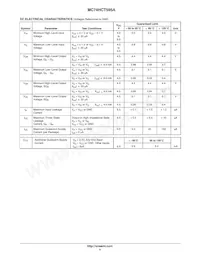 MC74HCT595ADG Datasheet Page 4