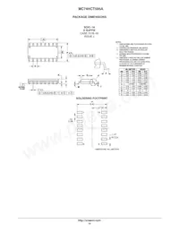 MC74HCT595ADG Datasheet Page 10