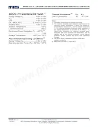 MP5086GG-P Datasheet Page 3