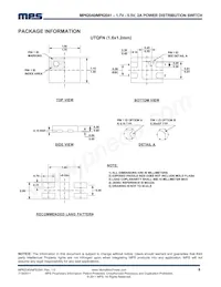 MP62041DQFU-1-LF-P數據表 頁面 8