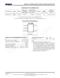 MP62055EJ-LF-P Datasheet Pagina 2