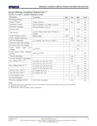 MP62055EJ-LF-P Datasheet Pagina 3