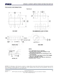 MP62055EJ-LF-P Datasheet Pagina 10