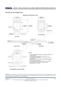 MP62071DH-LF-P數據表 頁面 10