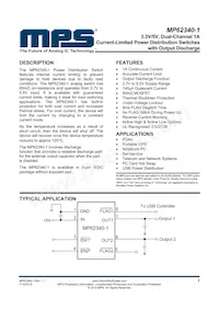 MP62340DS-1-LF Datasheet Copertura