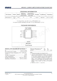 MP62340DS-1-LF Datasheet Pagina 2