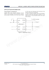 MP62340DS-1-LF Datasheet Pagina 10