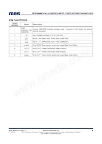 MP62341DS-LF Datasheet Page 4