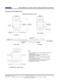 MP62341DS-LF Datasheet Page 11