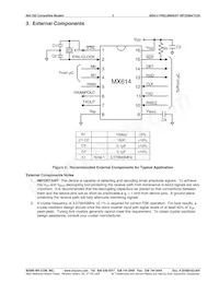 MX614DW-REEL數據表 頁面 5