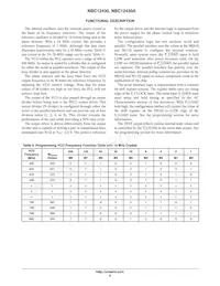 NBC12430AMNR4G Datasheet Pagina 8