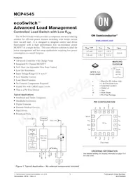 NCP4545IMNTWG-L Datasheet Copertura