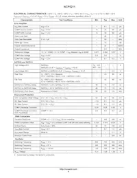 NCP5211BDR2G Datasheet Page 4
