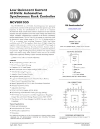 NCV881930MW00R2G Datasheet Cover