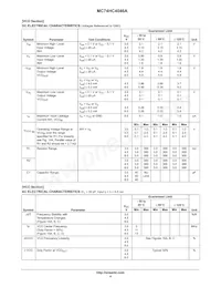 NLV74HC4046ADR2G Datasheet Pagina 4