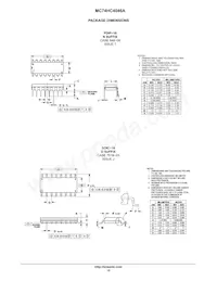 NLV74HC4046ADR2G Datasheet Pagina 15