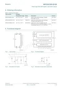 NPIC6C595PW-Q100 Datenblatt Seite 2