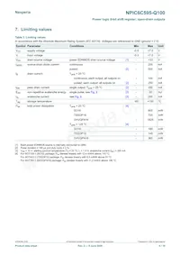 NPIC6C595PW-Q100 Datenblatt Seite 5