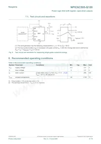 NPIC6C595PW-Q100 Datenblatt Seite 6