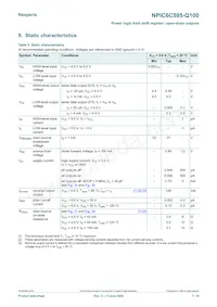 NPIC6C595PW-Q100 Datenblatt Seite 7