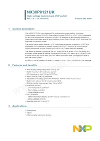 NX30P0121UKZ Datasheet Copertura