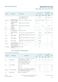 NX30P0121UKZ數據表 頁面 9