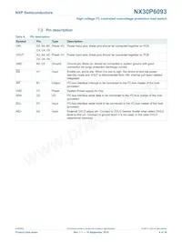 NX30P6093UKAZ Datasheet Page 4