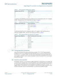 NX30P6093UKAZ數據表 頁面 7