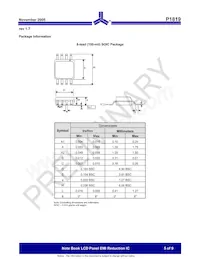 P1819BF-08TT Datasheet Pagina 5