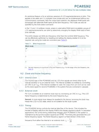 PCA85262ATT/AJ Datasheet Pagina 8