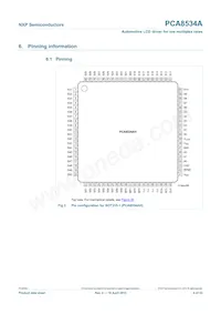 PCA8534AH/Q900/1 Datasheet Pagina 4