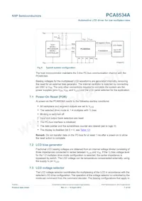 PCA8534AH/Q900/1 Datasheet Pagina 7