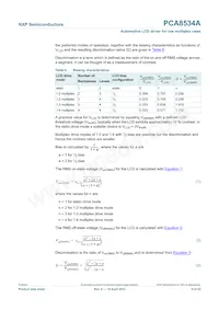 PCA8534AH/Q900/1數據表 頁面 8