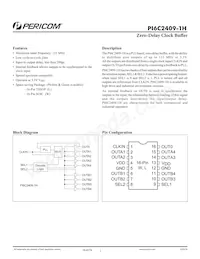 PI6C2409-1HLE+DC Datasheet Copertura