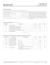 PI6C2409-1HLE+DC Datasheet Pagina 3