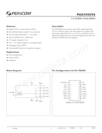 PI6C490094LIEX Datasheet Copertura