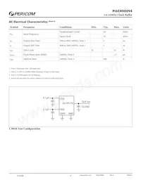 PI6C490094LIEX Datenblatt Seite 4