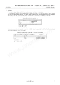 S-8204BBV-TCT1U Datasheet Pagina 19