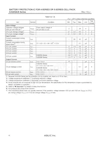 S-8205BAQ-TCT1U Datasheet Page 10