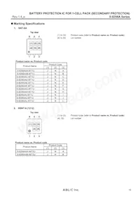 S-8206AAI-I6T1U Datasheet Pagina 19