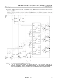 S-8209AAO-T8T1S Datasheet Pagina 15