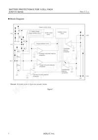 S-8211CAM-M5T1G Datasheet Pagina 2