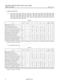 S-8211CAM-M5T1G數據表 頁面 12